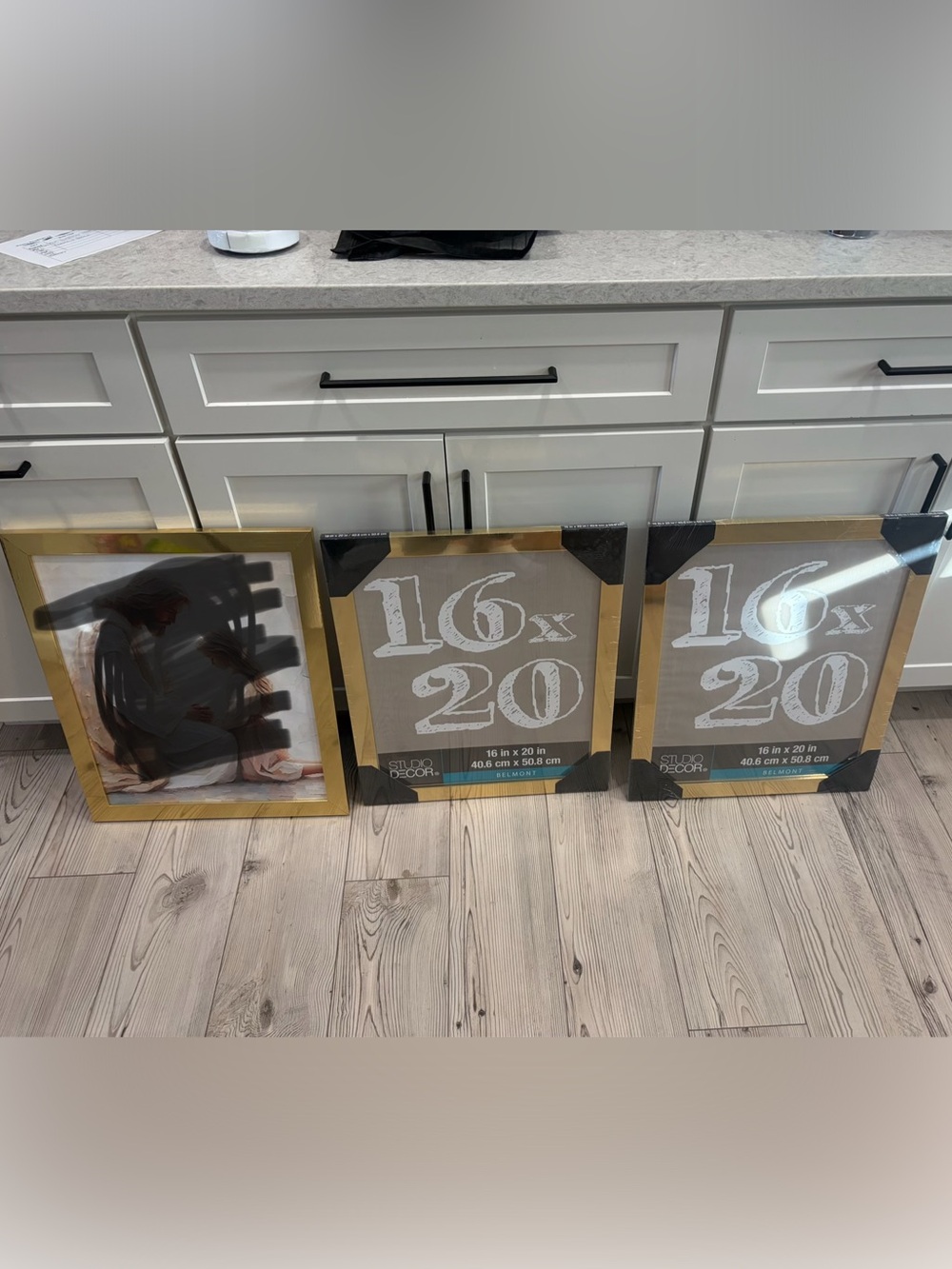 Studio Décor Belmont Gold Picture Frames 16x20 – Set of 3
